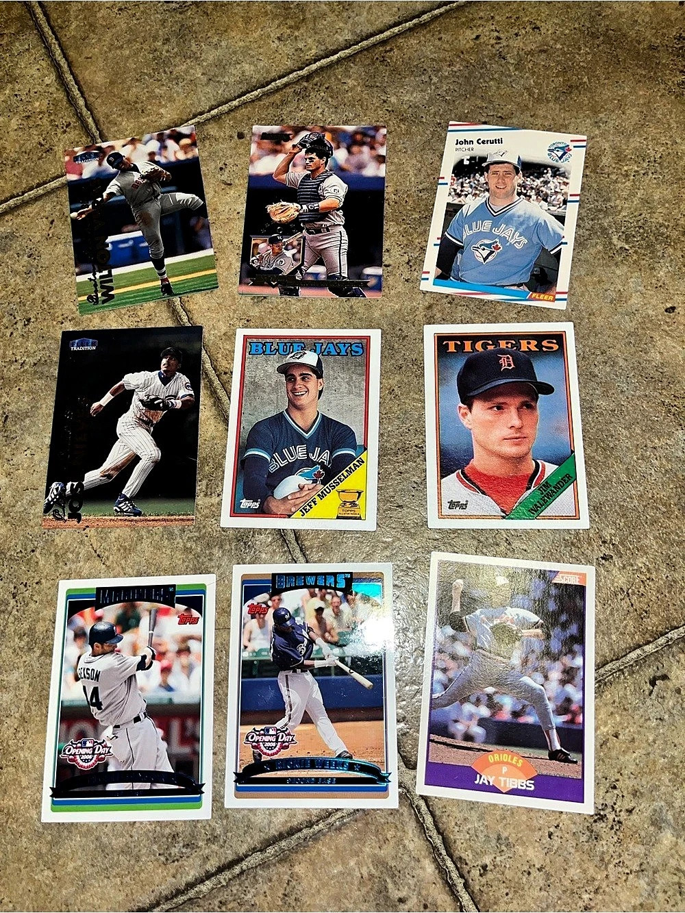 Vintage Baseball Trading Card Lot 25 cards - Picture 2 of 3